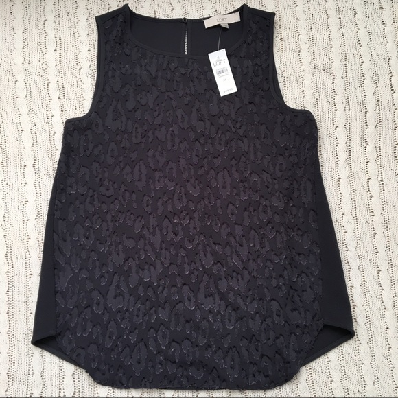 NWT dark gray textured tank - Picture 2 of 3